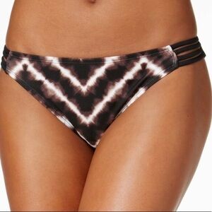 CHEVRON ELECTRIC TIE-DYED HIPSTER BIKINI BOTTOM